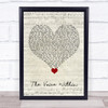 Christina Aguilera The Voice Within Script Heart Song Lyric Quote Music Print