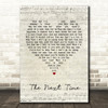 Cliff Richard The Next Time Script Heart Song Lyric Quote Music Print