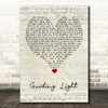 Foy Vance Ft Ed Sheeran Guiding Light Script Heart Song Lyric Quote Music Print