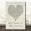 Panic! At The Disco Don't Threaten Me With A Good Time Script Heart Song Lyric Quote Music Print