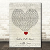 Tauren Wells God's Not Done With You Script Heart Song Lyric Quote Music Print
