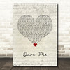 The Pointer Sisters Dare Me Script Heart Song Lyric Quote Music Print