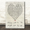 Always Look On The Bright Side Of Life Monty Python Script Heart Song Print