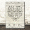 Here And Now Luther Vandross Script Heart Song Lyric Quote Print