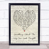 Elton John Something About The Way You Look Tonight Script Heart Song Print