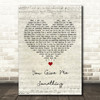 Jamiroquai You Give Me Something Script Heart Song Lyric Quote Print