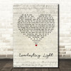 The Black Keys Everlasting Light Script Heart Song Lyric Quote Print