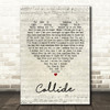 Howie Day Collide Script Heart Quote Song Lyric Print