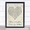Michael Bolton Fathers And Daughters Never Say Goodbye Script Heart Song Print