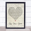 Rag'n'Bone Man As You Are (Shy FX Remix) Script Heart Quote Song Lyric Print