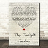 The Cure This Twilight Garden Script Heart Quote Song Lyric Print