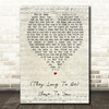 The Carpenters (They Long To Be) Close To You Script Heart Song Lyric Print