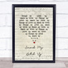 The Prodigy Smack My Bitch Up Script Heart Song Lyric Print