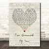 Barbra Streisand I've Dreamed Of You Script Heart Song Lyric Print