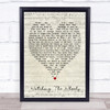 Watching The Wheels John Lennon Script Heart Quote Song Lyric Print
