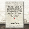 Marillion Neverland Script Heart Song Lyric Print