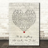DORIS TROY I'll Do Anything (He Want's Me To Do) Script Heart Song Lyric Print