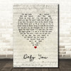 The Offspring Defy You Script Heart Song Lyric Music Art Print