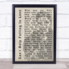 Elvis Presley Can't Help Falling In Love Face Shadow Song Lyric Quote Print