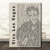 Elvis Presley Viva Las Vegas Face Shadow Song Lyric Quote Print