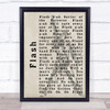 Queen Flash Freddie Mercury Silhouette Song Lyric Quote Print