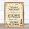 John Lennon Mind Games Song Lyric Vintage Quote Print