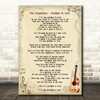 The Carpenters Goodbye To Love Song Lyric Vintage Quote Print