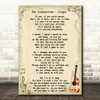 The Cranberries Linger Song Lyric Vintage Quote Print