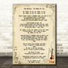 Bob Marley No Woman No Cry Song Lyric Quote Print