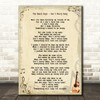 The Beach Boys Don't Worry Baby Song Lyric Quote Print