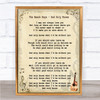 The Beach Boys God Only Knows Song Lyric Quote Print