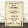The Beatles Any Time At All Song Lyric Quote Print