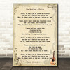 The Beatles Chains Song Lyric Quote Print