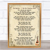 The Beatles I Saw Her Standing There Song Lyric Quote Print