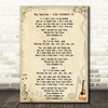The Beatles Like Dreamers Do Song Lyric Quote Print