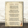 The Beatles My Bonnie Song Lyric Quote Print