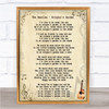The Beatles Octopus's Garden Song Lyric Quote Print