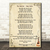 The Beatles Sexy Sadie Song Lyric Quote Print