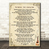 The Beatles She's Leaving Home Song Lyric Quote Print