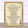 Billy Ocean Love Really Hurts Without You Song Lyric Quote Print