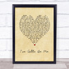 Paloma Faith I've Gotta Be Me Vintage Heart Song Lyric Print