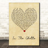 Elvis Presley In The Ghetto Vintage Heart Song Lyric Print