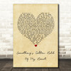 Gene Pitney Something's Gotten Hold Of My Heart Vintage Heart Song Lyric Wall Art Print