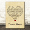 HIM Venus Doom Vintage Heart Song Lyric Wall Art Print