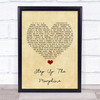 DMA'S Step Up The Morphine Vintage Heart Song Lyric Quote Music Print