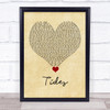 Jack & Jack Tides Vintage Heart Song Lyric Quote Music Print