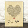 SWV Can We Vintage Heart Song Lyric Quote Music Print