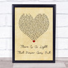 The Smiths There Is A Light That Never Goes Out Vintage Heart Song Lyric Print