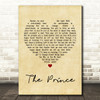 Madness The Prince Vintage Heart Song Lyric Quote Print