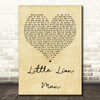 Mumford & Sons Little Lion Man Vintage Heart Quote Song Lyric Print
